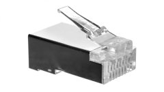 RJ45 vtič kat. 6 8(8) 8P8C zaščiten X-ML-6F-IMP /100 kosov/