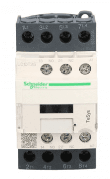 Schneider TeSys Deca Močnostni kontaktor 4P 25A 48V 1NO 1NC LC1DT25E7