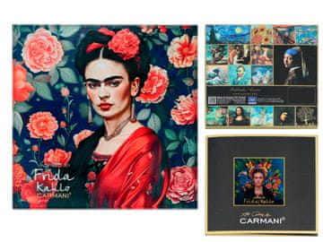 Carmani Steklen podstavek - navdihnjen s slikami F. Kahlo (carmani)