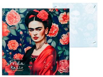 Carmani, stekleni podstavek 11,5x11,5 cm, navdihnjen s slikami Fride Kahlo