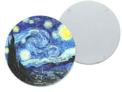 Carmani Okrogla steklena tabla - V. van Gogh, Zvezdna noč (carmani)