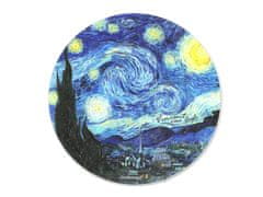 Carmani Okrogla steklena tabla - V. van Gogh, Zvezdna noč (carmani)