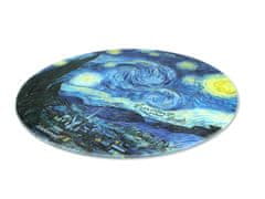 Carmani Okrogla steklena tabla - V. van Gogh, Zvezdna noč (carmani)