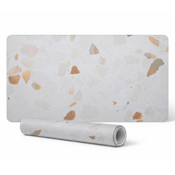 shumee Zaščitna dekorativna podloga za pisarniško mizo Terrazzo v pastelnih barvah 120x60 cm