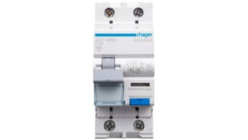 Hager RCBO 2P C10A 0,03A diferencialno odklopnik tipa AC ADC960D