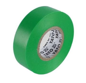 TOYA Yato električni izolacijski trak 15 mm x 20 m zelene barve