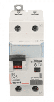 LEGRAND Diferencialno stikalo 2P 25A B 0,03A tip A P312 DX3 410967