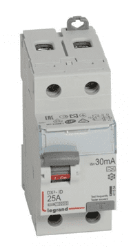 shumee 2P 25A 0,03A diferencialno varovalko tip A P302 DX3 411554