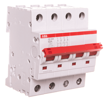 ABB Modularno odklopno stikalo 63A 4P SD204/63 2CDD284101R0063