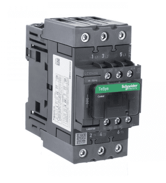Schneider TeSys Deca kontaktor 40A 3P 48V DC 1NO 1NC (EVK) LC1D40AED