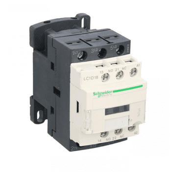 Schneider Kontaktor za napajanje 18A 3P 48V AC 50Hz 1NO 1NC LC1D18E5
