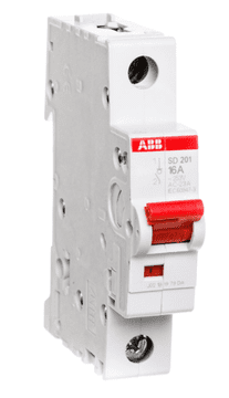 ABB Modularno odklopno stikalo 16A 1P SD201/16 2CDD281101R0016