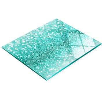 shumee Dekorativna steklena deska za rezanje z grafiko, 60x52 cm