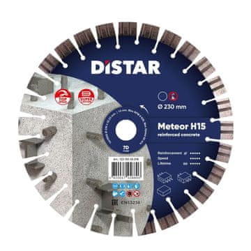 DISTAR Diamantni disk Distar Meteor H15 230 x 2,6/1,6 x 22,23 mm