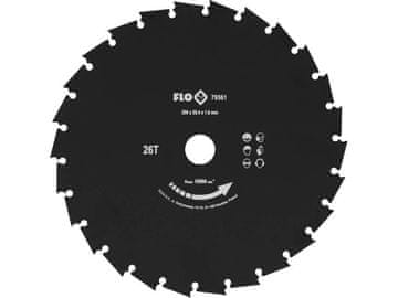 TOYA Nož za košnjo grmovja / rezalni disk FLO 250 mm / 25,4 mm