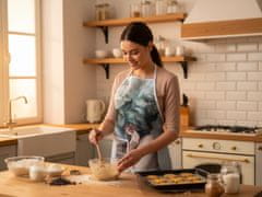 Carmani Kuhinjski predpasnik - L. Lozano, Rože na glavi (carmani)