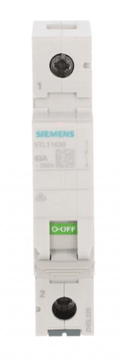 Siemens Modularno odklopno stikalo 1P 63A 230V Sentron 5TL1163-0