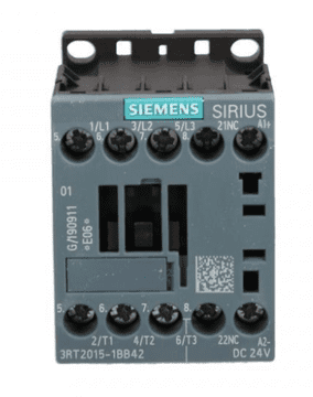 Siemens Močnostni kontaktor 7A 3P 24V DC 0Z 1R S00 3RT2015-1BB42