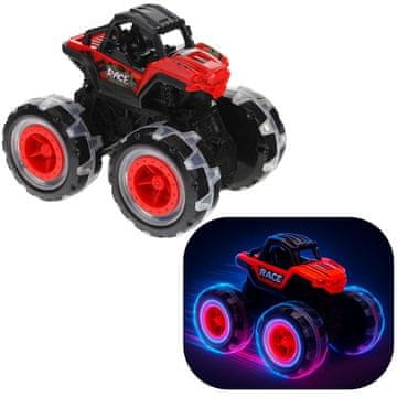 Nobo Kids Zvočna lučka za terenski avto Monster Truck Jeep - rdeča