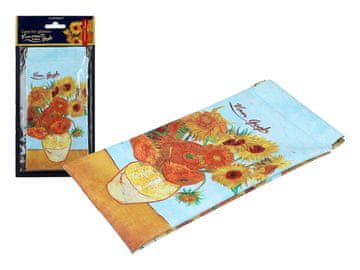 Carmani MEHKI ETUI ZA OČALA, TORBICA, OVITEK, VAN GOGH, SONČNICE