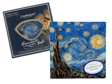 Carmani Dekorativni krožnik - V. van Gogh, Zvezdna noč (carmani)