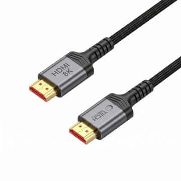 Tech-protect Ultraboost kabel HDMI 2.1 4K / 8K 1m, črna
