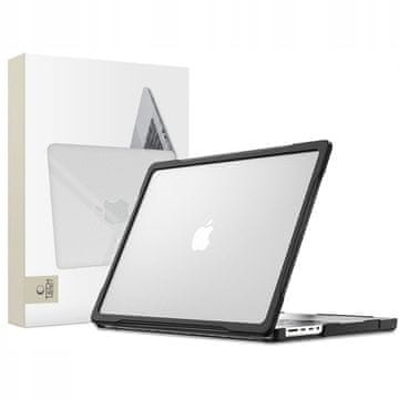 Tech-protect Velar ovitek za MacBook Pro 14'' M1-M5 Pro / M5 Pro Max 2021-2026, črn / prozoren