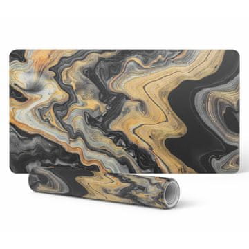 shumee Podloga za tipkovnico in dodatki Marble Swirls 90x45 cm