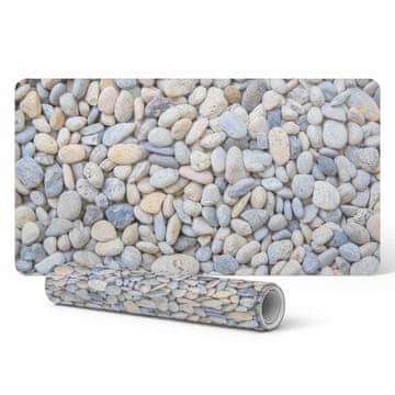 shumee Vinilna zaščitna delovna podloga Beach Stones 100x50 cm