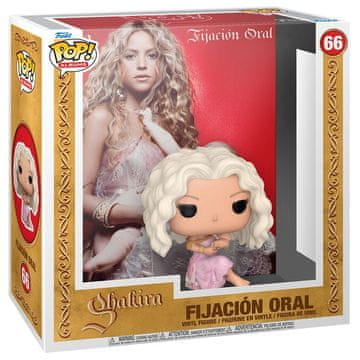 Northix Fijacion Oral Pop Figure Album - Shakira Collectible Edition
