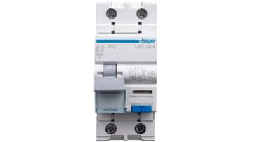 Hager Diferencialno stikalo RCBO 2P B10A 0,03A Tip AC ADC910D