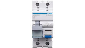 Hager RCBO 2P C16A 0,03A diferencialno stikalo Tip AC ADC966D
