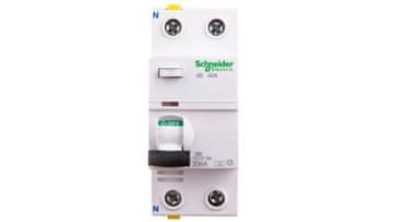 Schneider 2P 40A 0,03A diferencialno varovalko tip A iID A9Z21240