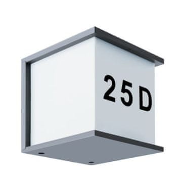 Ideus Hermetična siva svetilka 28W IP54 E27 maxim Ideus 03687