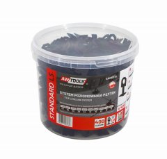 awtools NIVELIRAJOČI SISTEM ST 1,0 mm 400 (SPONKA 7–15 mm)