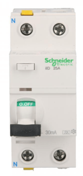 Schneider 2P 25A 0,03A diferencialno varovalko tip A iID A9Z21225