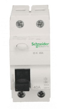Schneider 2P 40A 0,03A diferencialno varovalko tip A iIK A9Z01240