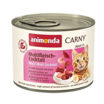 Animonda ANIMONDA Carny Adult Večmesni koktejl - Mokra hrana za mačke, 200g