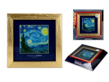 Carmani Slika - V. van Gogh, Zvezdna noč, zlati okvir (carmani)