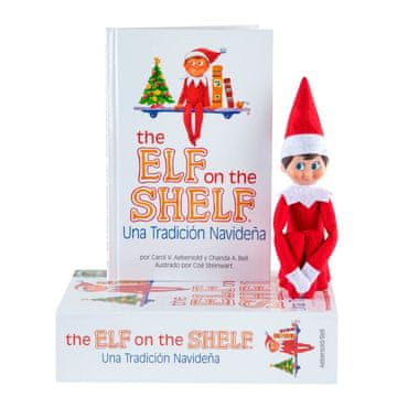 Northix Elf On the Shelf Storybook in komplet punčk za praznične običaje