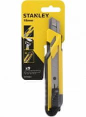 STANLEY NOŽ 18 mm + 3-delni OSTANLEY LOMILO PLASTIKA