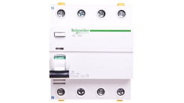 Schneider 4P 40A 0,1A diferencialno varovalko tip A iID A9Z22440