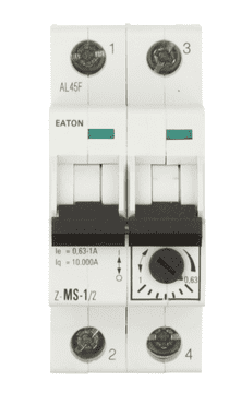Eaton Motorno odklopnik 2P 0,25 kW 0,63-1A Z-MS-1,0/2 248393