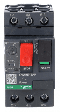 Schneider TeSys Deca motorno odklopnik 3P 4kW 6-10A PL GV2ME14AP