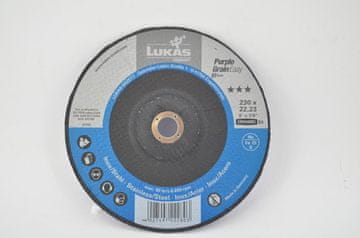 LUKAS-Erzett Lukasov disk za brušenje 230 mm P36 vijolična zrnatost