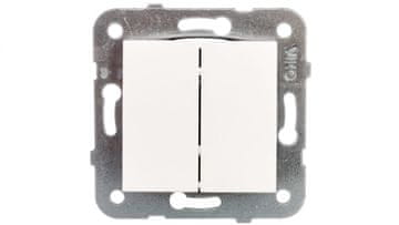Panasonic Karre 2-skupinski konektor za svečnike, bel / 90963602
