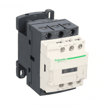 Schneider Močnostni kontaktor 9A 3P 42V AC 50Hz 1NO 1NC LC1D09D5