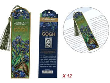 Carmani Komplet 12 zaznamkov - V. van Gogh, Perunike (carmani)