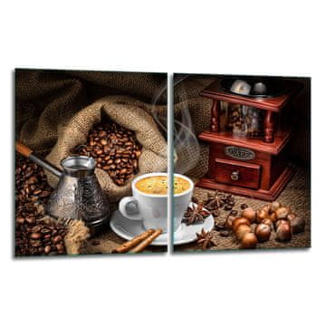 shumee 2x steklena zaščitna plošča ZA štedilnik 40x52 za kavo