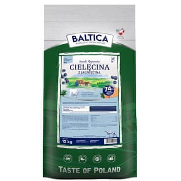 slomart BALTICA Smaki regionów Pasja za govedo in jagnjetino 12 kg